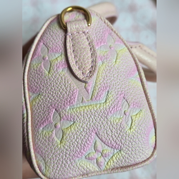 Louis Vuitton Nano Speedy Summer Stardust M81508 – Light Pink, Empreinte - Picture 13 of 14